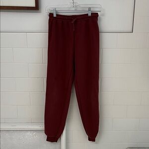 Zara Kids Burgundy Sweatpants. Size 13/14. RUNS SMALL.